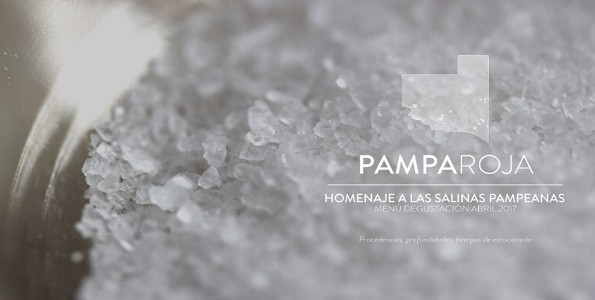 Pampa Roja: alusión a la sal en nueva carta