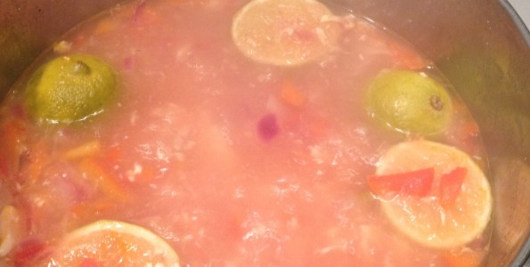 Receta de sopa de lima mexicana