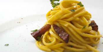 ​Spaghetti alla carbonara de Andrea Tumbarello